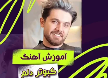 آموزش آهنگ کبوتر دلم سینا پارسیان + ریتم و آکورد ها