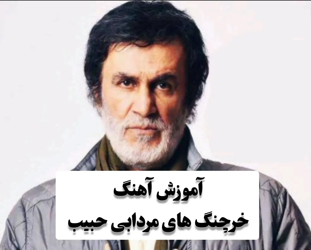 آموزش آهنگ خرچنگ های مردابی حبیب + ریتم و آکورد ها | ملودی اول آهنگ
