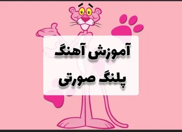 آموزش آهنگ پلنگ صورتی با گیتار + نت و تبلچر